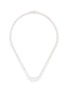 Main View - Click To Enlarge - CZ BY KENNETH JAY LANE - Graduated Marquis Modern Statement Tennis Necklace