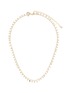 Main View - Click To Enlarge - CZ BY KENNETH JAY LANE - Cubic Zirconia Rhodium Plated Brass Bezel Dangle Necklace