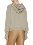 Back View - Click To Enlarge - SANDBEIGE - Bella Wool Cashmere Hoodie