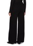 Back View - Click To Enlarge - WILD CASHMERE - Stella Knitted Wide Leg Wool Cashmere Pants