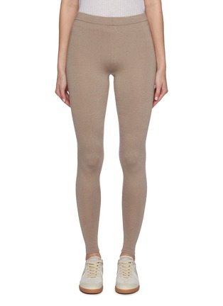 Main View - Click To Enlarge - WILD CASHMERE - Stretch Silk Cashmere Leggings