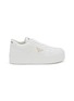 Main View - Click To Enlarge - PRADA - Downtown Bold Leather Women's Sneakers