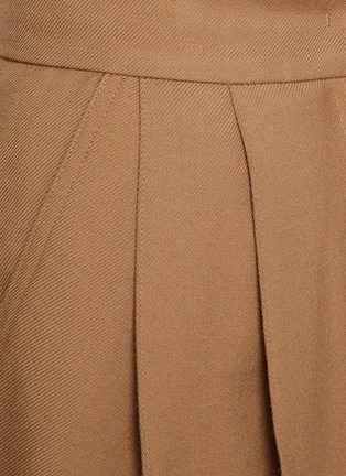  - SANDBEIGE - Marlenka Cropped Wool Pants