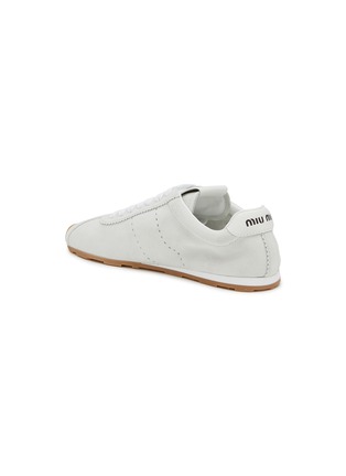  - MIU MIU - Flat Suede Leather Women's Sneakers