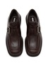 Detail View - Click To Enlarge - MIU MIU - Monkstrap Leather Loafers