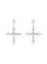 Main View - Click To Enlarge - JOOMI LIM - Holy Chic Rhodium Earrings