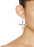 Figure View - Click To Enlarge - JOOMI LIM - Holy Chic Rhodium Earrings