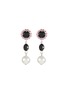 Main View - Click To Enlarge - JOOMI LIM - Angel Rhodium Earrings