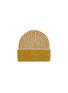 Main View - Click To Enlarge - MAPOÉSIE - Logo Patch Knit Fold Beanie