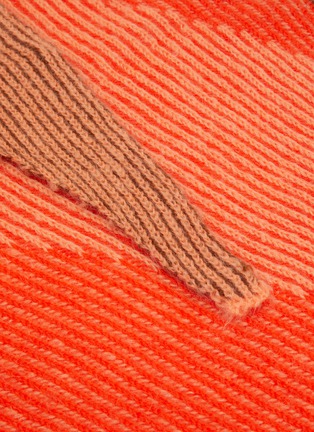 Detail View - Click To Enlarge - MAPOÉSIE - Alfred Triangle Knit Scarf