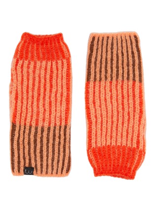 Main View - Click To Enlarge - MAPOÉSIE - Module Mitten Knitted Gloves