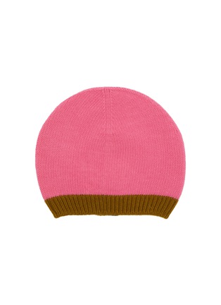 Main View - Click To Enlarge - MAPOÉSIE - Logo Patch Wool Cashmere Beanie