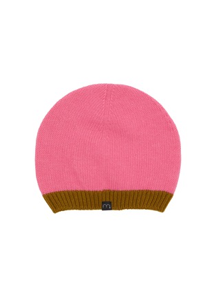 Figure View - Click To Enlarge - MAPOÉSIE - Logo Patch Wool Cashmere Beanie