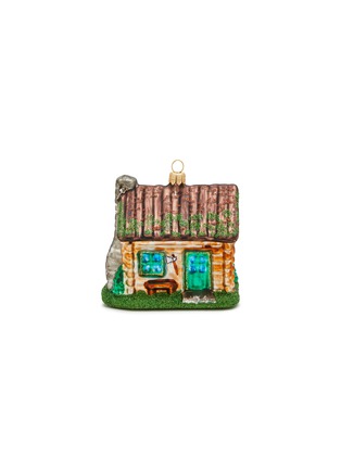 Main View - Click To Enlarge - IMPULS - Log Cabin Glass Bauble