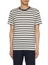 Main View - Click To Enlarge - SUNSPEL - Striped Cotton T-Shirt