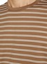  - SUNSPEL - Striped Cotton T-Shirt