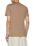 Back View - Click To Enlarge - SUNSPEL - Striped Cotton T-Shirt