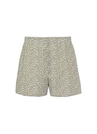 Main View - Click To Enlarge - SUNSPEL - Liberty Feather Printed Cotton Boxer Shorts