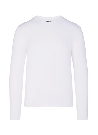 Main View - Click To Enlarge - SKIMS - SKIMS Cotton Classic Long Sleeve T-Shirt