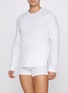 Figure View - Click To Enlarge - SKIMS - SKIMS Cotton Classic Long Sleeve T-Shirt