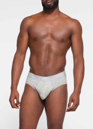 Detail View - Click To Enlarge - SKIMS - SKIMS Cotton Brief — Pack of 3