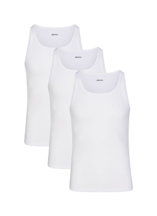 Main View - Click To Enlarge - SKIMS - SKIMS Cotton Ribbed Tank Top — Pack of 3