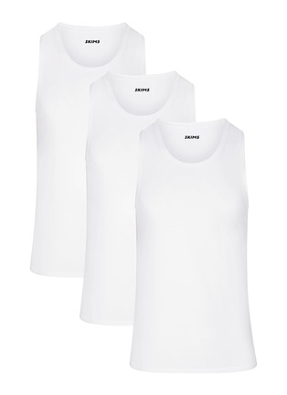 Main View - Click To Enlarge - SKIMS - SKIMS Stretch Tank Top — Pack of 3