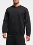 Detail View - Click To Enlarge - SKIMS - Fleece Lounge Classic Crewneck Sweater