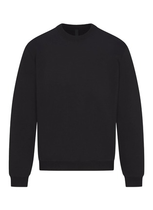 Main View - Click To Enlarge - SKIMS - Fleece Lounge Classic Crewneck Sweater