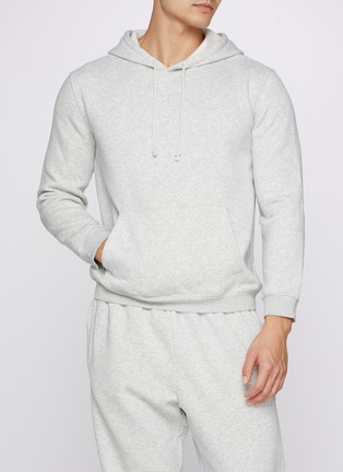 Figure View - Click To Enlarge - SKIMS - Fleece Lounge Classic Hoodie