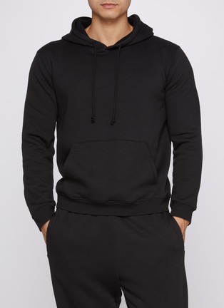 Figure View - Click To Enlarge - SKIMS - Fleece Lounge Classic Hoodie