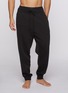 Figure View - Click To Enlarge - SKIMS - Fleece Lounge Classic Tapered Leg Sweatpants