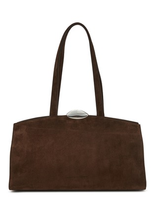 Main View - Click To Enlarge - BENEDETTA BRUZZICHES - Large Serena Suede Tote Bag