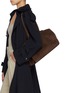 Figure View - Click To Enlarge - BENEDETTA BRUZZICHES - Large Serena Suede Tote Bag