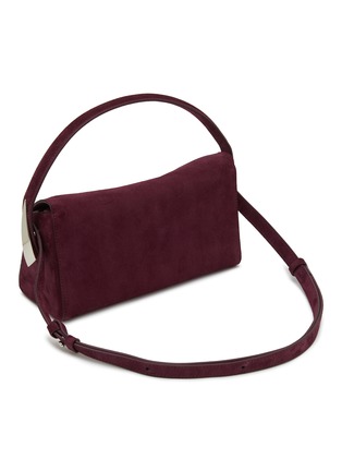 Detail View - Click To Enlarge - BENEDETTA BRUZZICHES - Elif Suede Leather Shoulder Bag