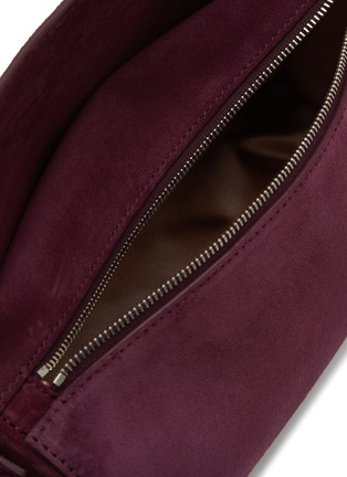 Detail View - Click To Enlarge - BENEDETTA BRUZZICHES - Elif Suede Leather Shoulder Bag