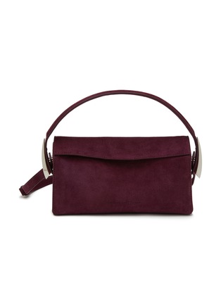 Main View - Click To Enlarge - BENEDETTA BRUZZICHES - Elif Suede Leather Shoulder Bag