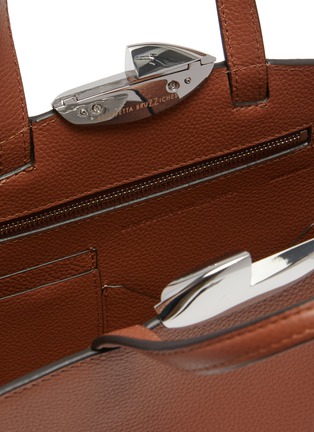 Detail View - Click To Enlarge - BENEDETTA BRUZZICHES - Le Petite Serena Leather Top Handle Bag