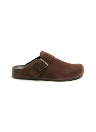 Main View - Click To Enlarge - BALENCIAGA - Sunday Suede Mules