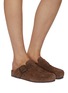 Figure View - Click To Enlarge - BALENCIAGA - Sunday Suede Mules