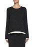 Main View - Click To Enlarge - ARCH4 - Finley Contrast Trim Jumper