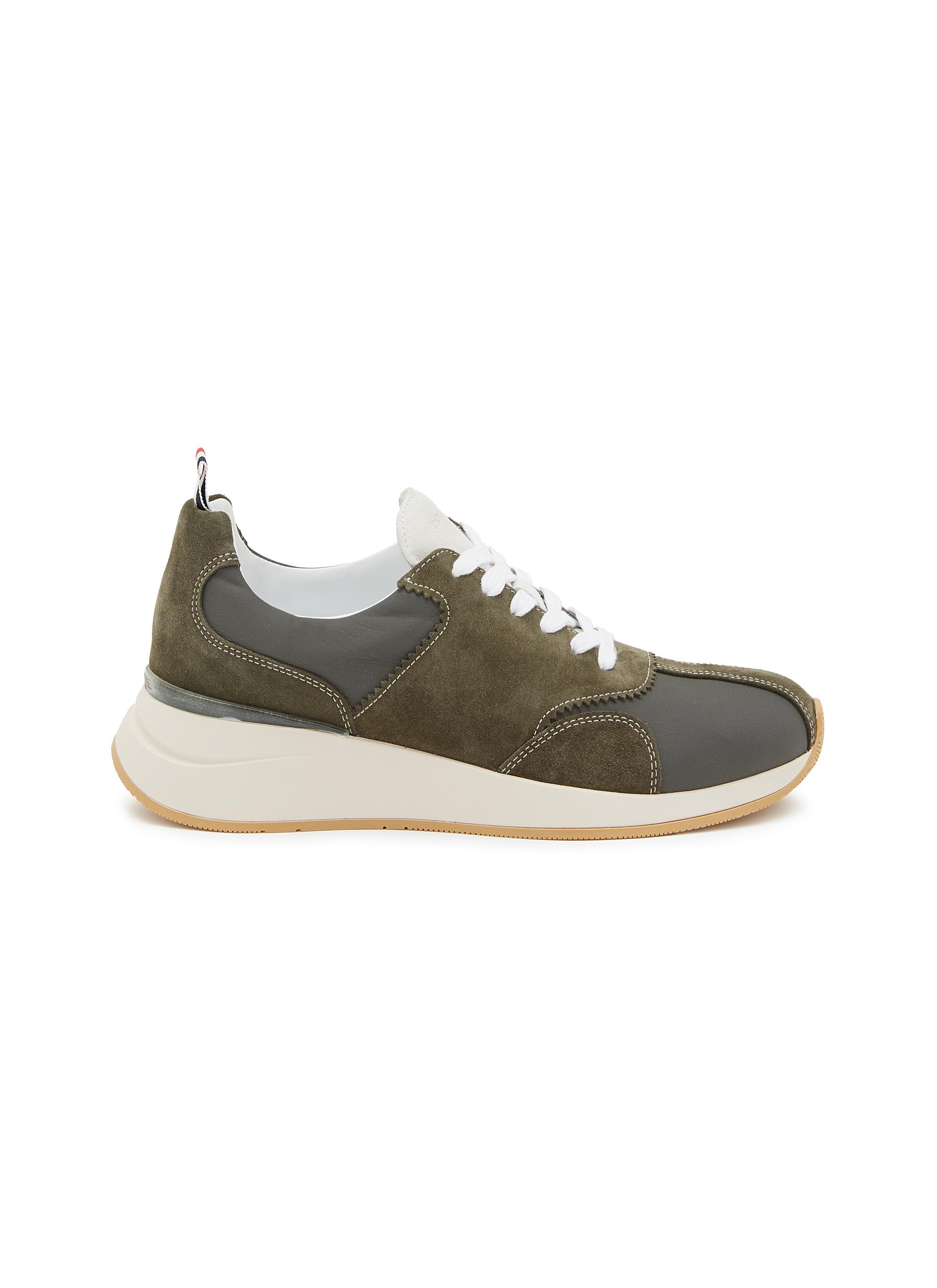 THOM BROWNE | Low Top Tech Sprinter Sneaker | Men | Lane