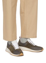 THOM BROWNE | Low Top Tech Sprinter Sneaker | Men | Lane