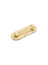 Detail View - Click To Enlarge - PRADA - Logo Gold Toned Brass Enamel Hair Clip