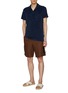 Figure View - Click To Enlarge - ORLEBAR BROWN - Terry Towelling Cotton Polo Shirt