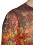  - JW ANDERSON - Floral Print Mesh Crewneck Top