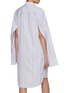 Back View - Click To Enlarge - JW ANDERSON - Tuxedo Belted Cotton Shirt Dress