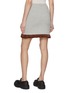 Back View - Click To Enlarge - JW ANDERSON - Satin Trim Sheep Wool Blend Mini Skirt