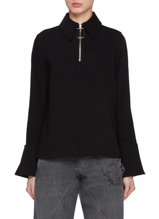 Main View - Click To Enlarge - JW ANDERSON - Wire Puller Henley Top