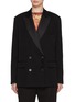 Main View - Click To Enlarge - JW ANDERSON - Double Breasted Tassel Tuxedo Wool Jacket